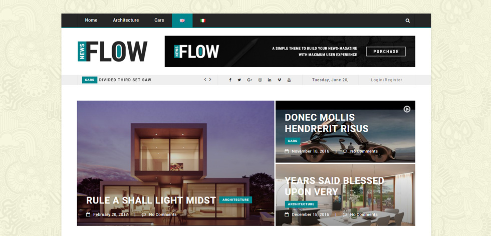 Home page