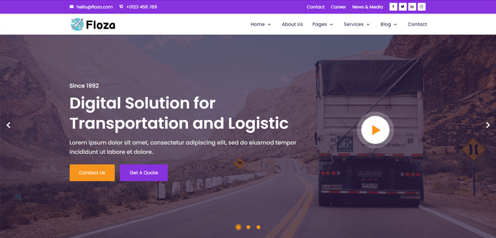Home page