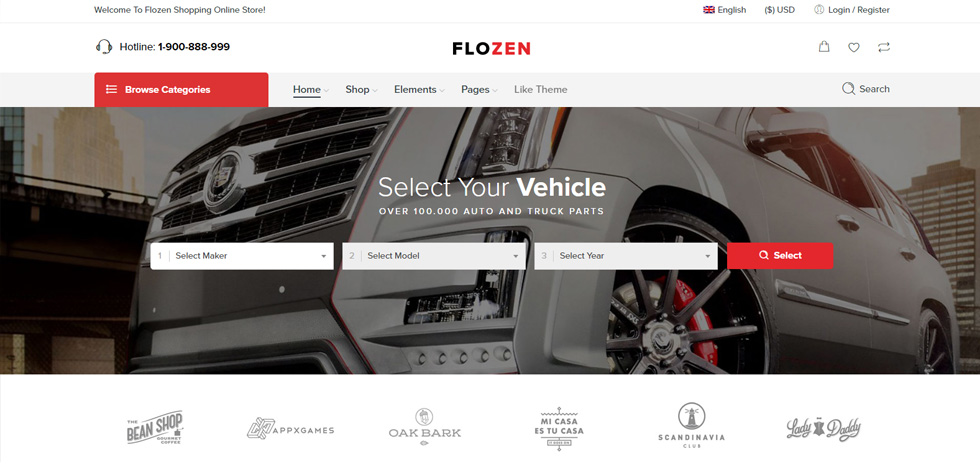 Home page