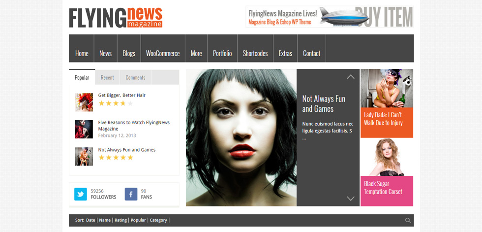 Home page