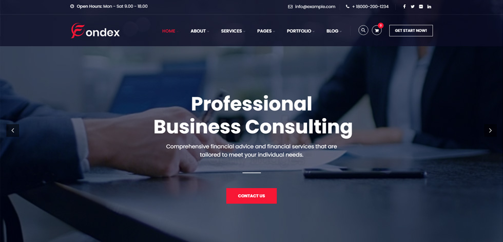 Home page