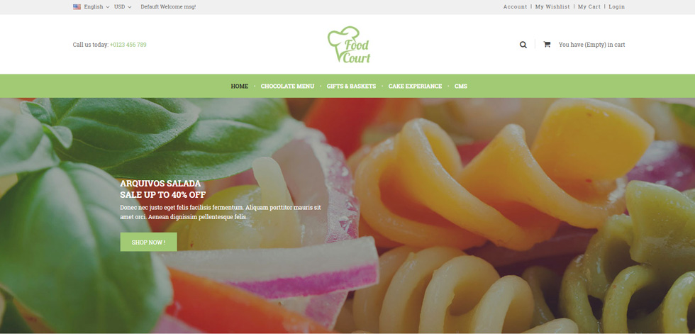 Home page