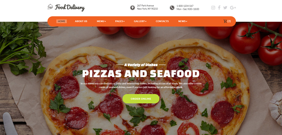 Home page