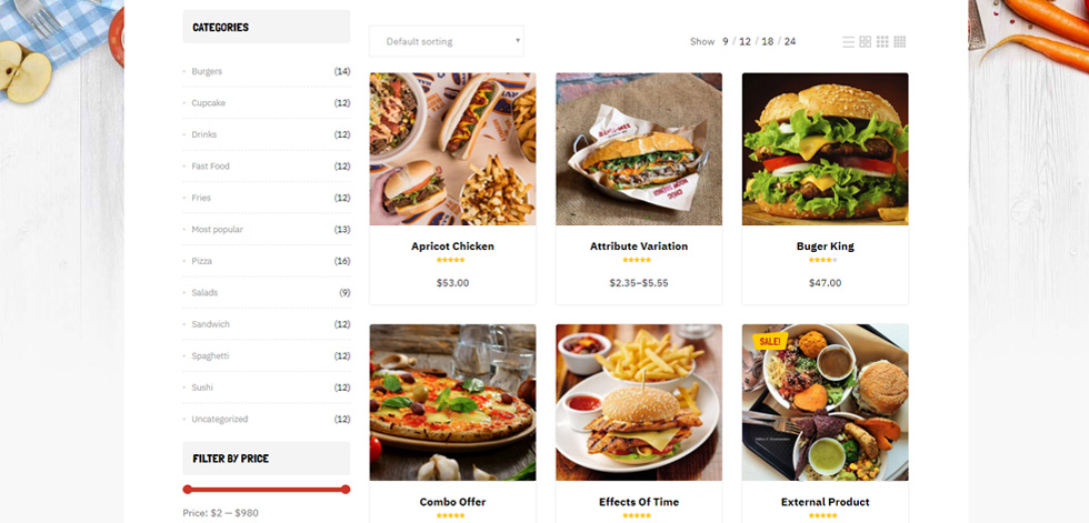 Food Menu