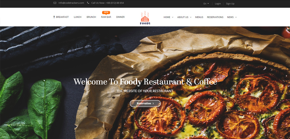 Home page