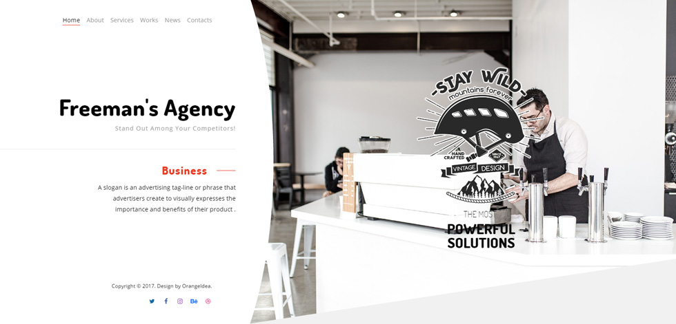 Home page