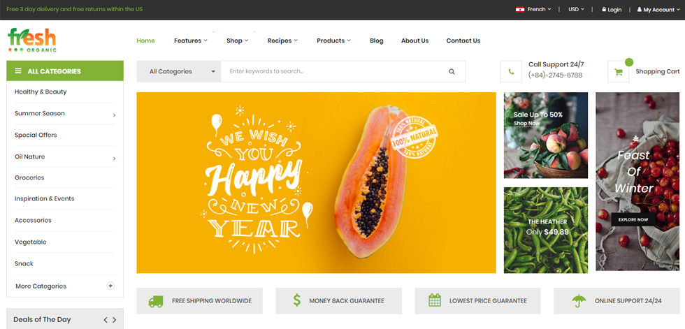 Home page