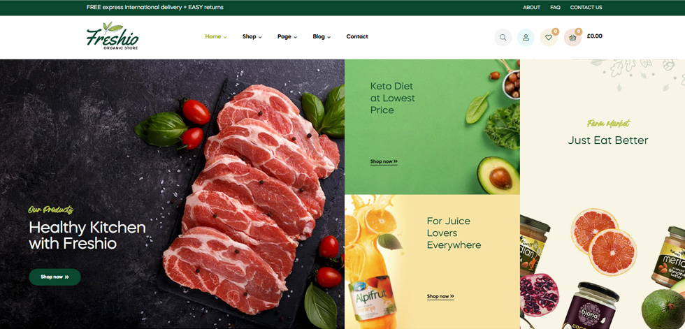 Home page