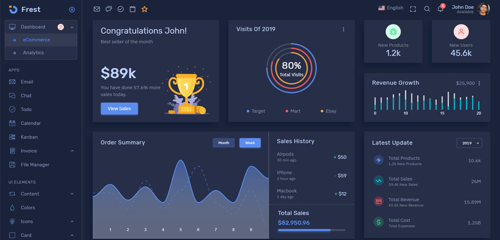 Home page