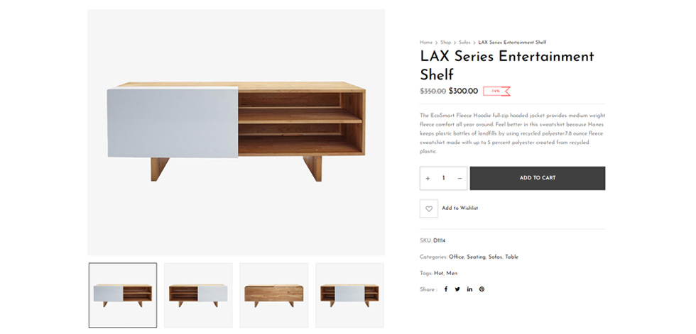 Product page
