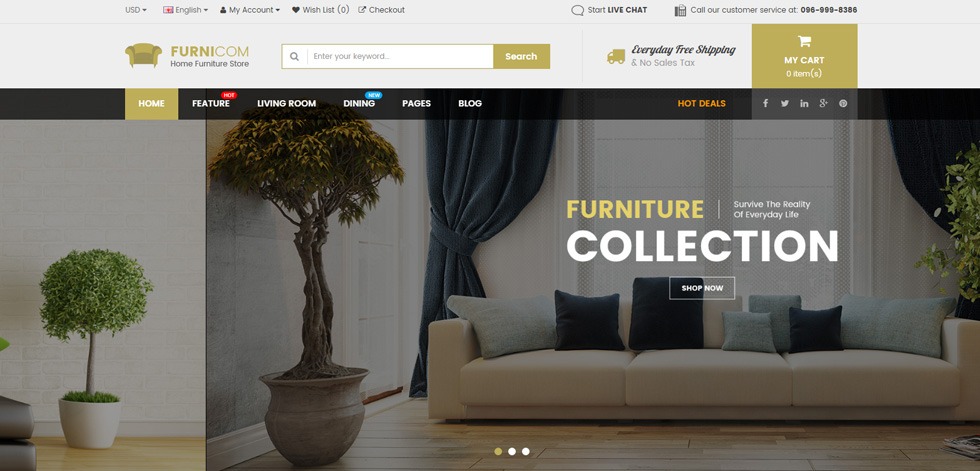 Home page