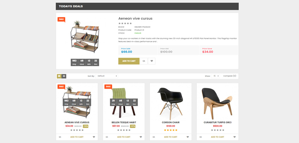 Category page