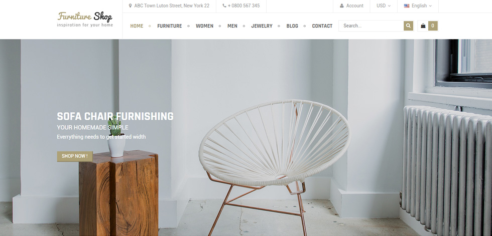Home page