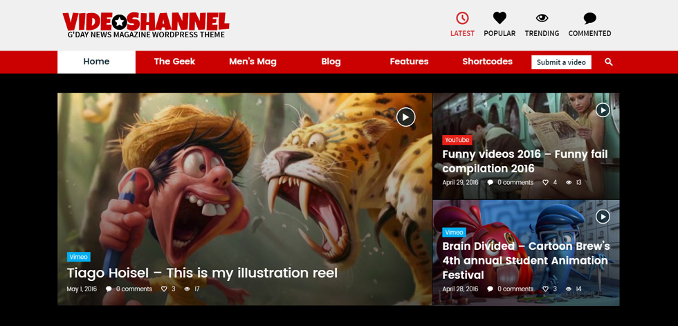 Home page