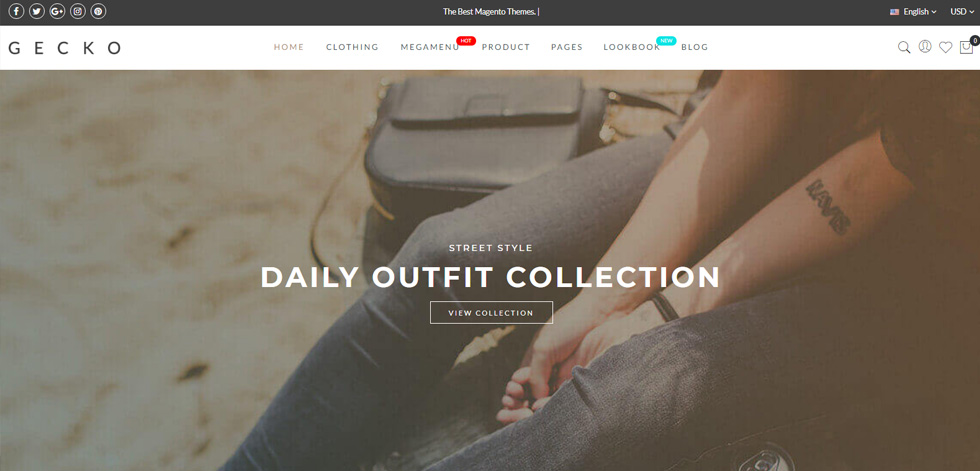 Home page