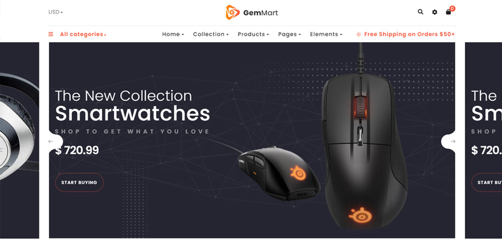 Home page