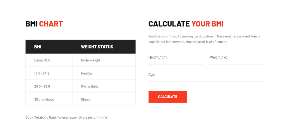 BMI Calculator