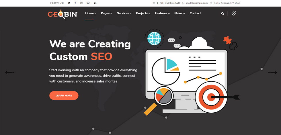 Home page