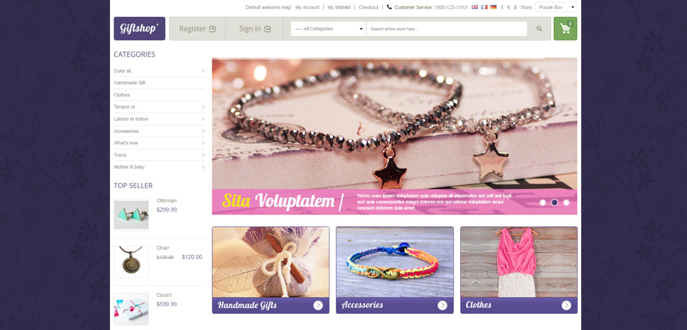 Home page