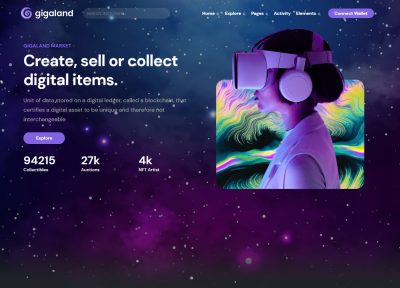 5 Best NFT Marketplace Theme