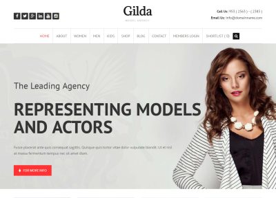 5+ Best WordPress Model Agency Theme 2017