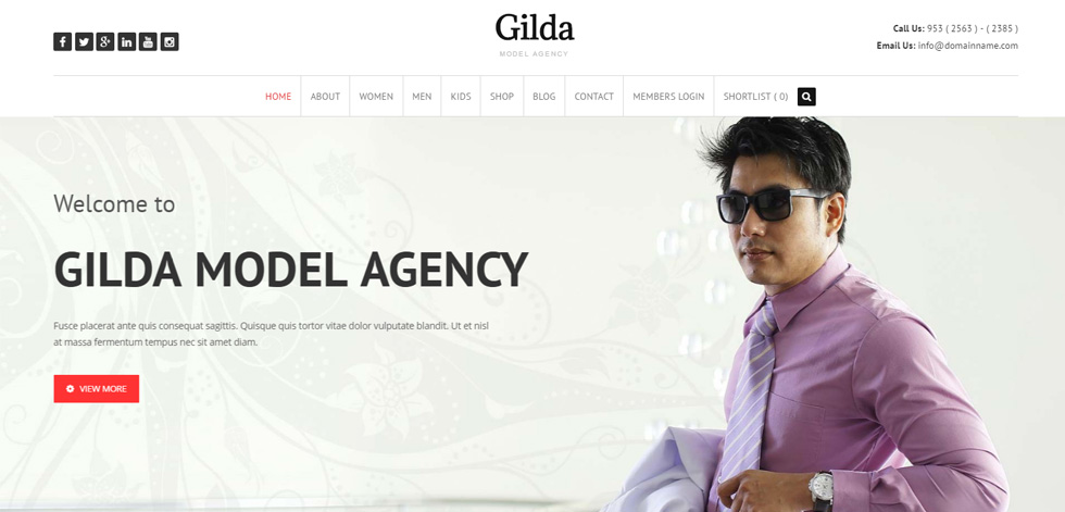 Home page