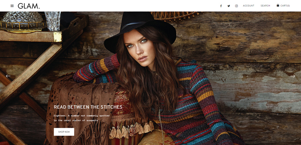 Home page