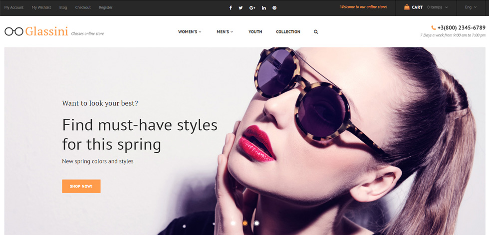 Home page