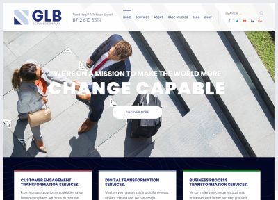 25+ Latest Business WordPress Themes 2018