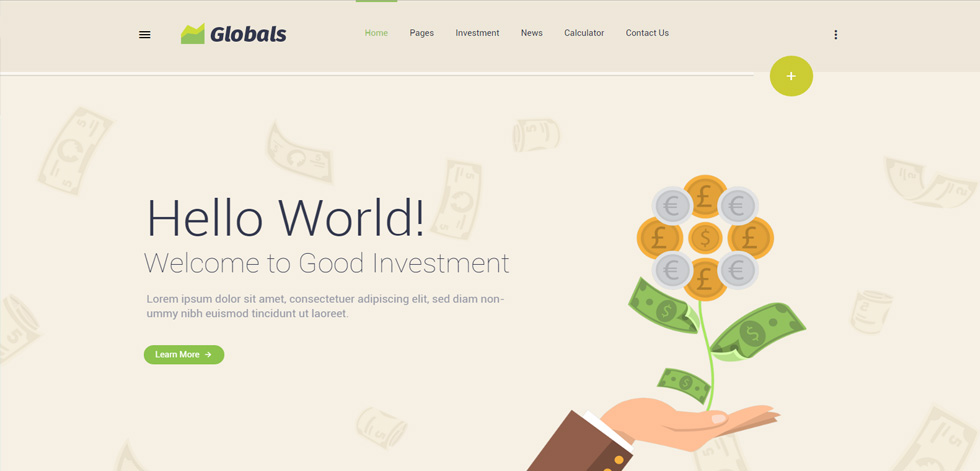 Home page