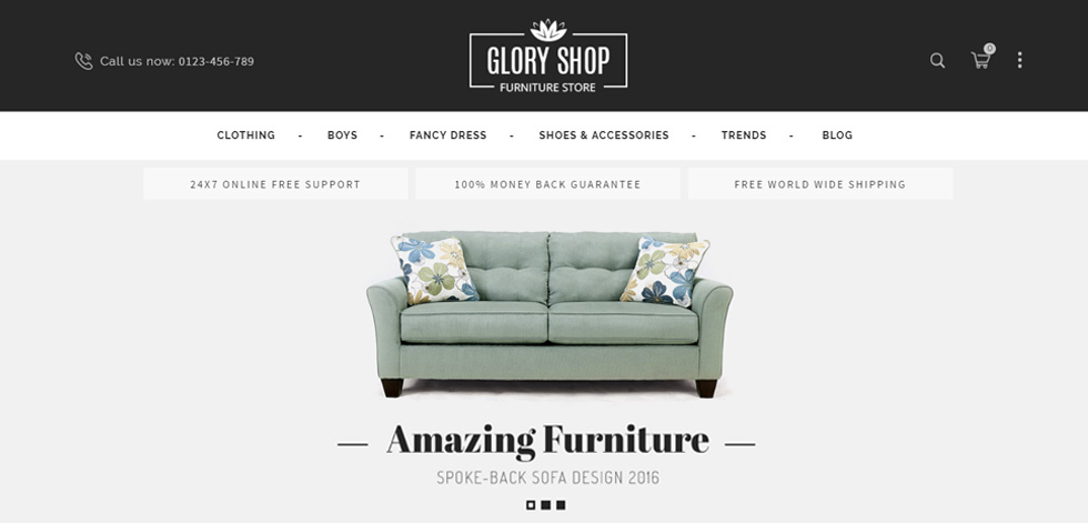 Home page
