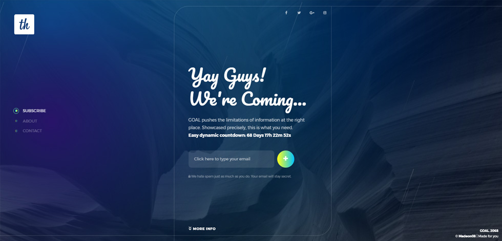 Home page
