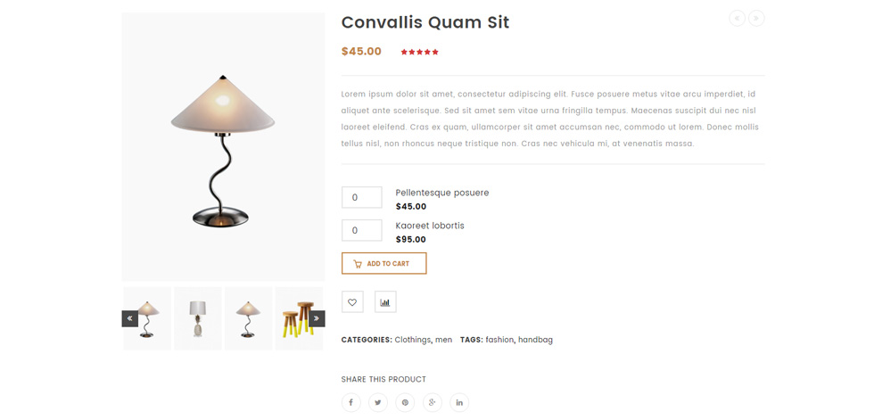 Product page