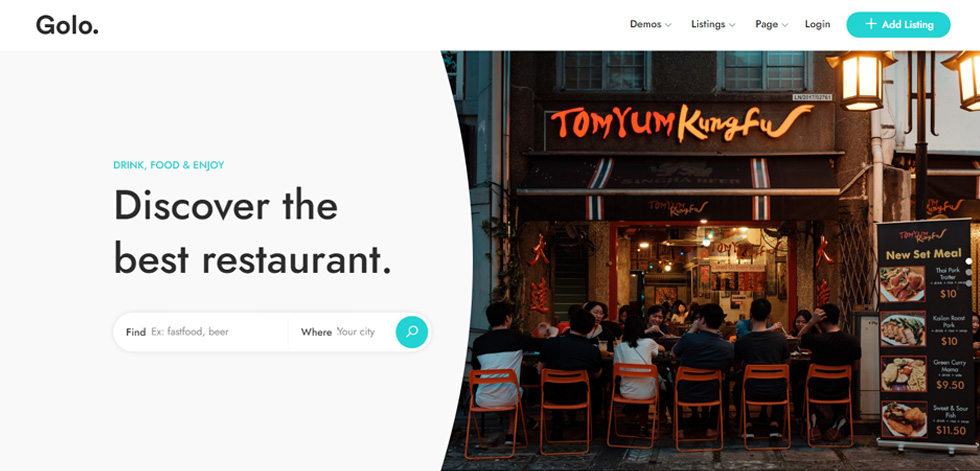 Home page
