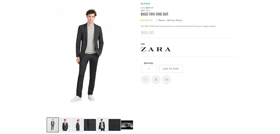 Product page