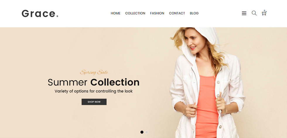 Home page