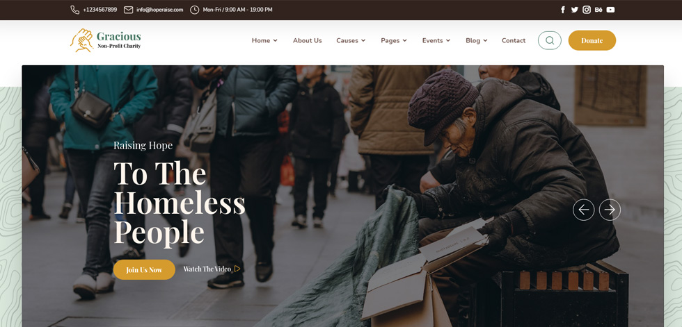 Home page