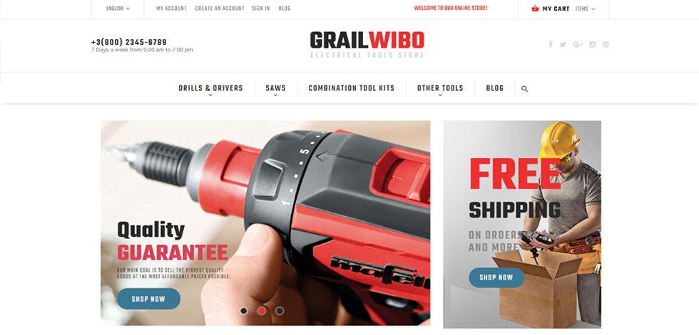 Home page