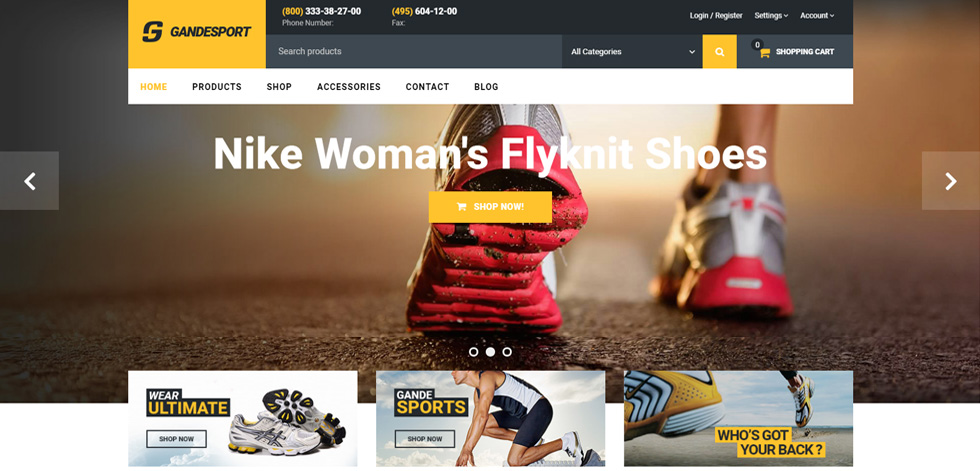 Home page