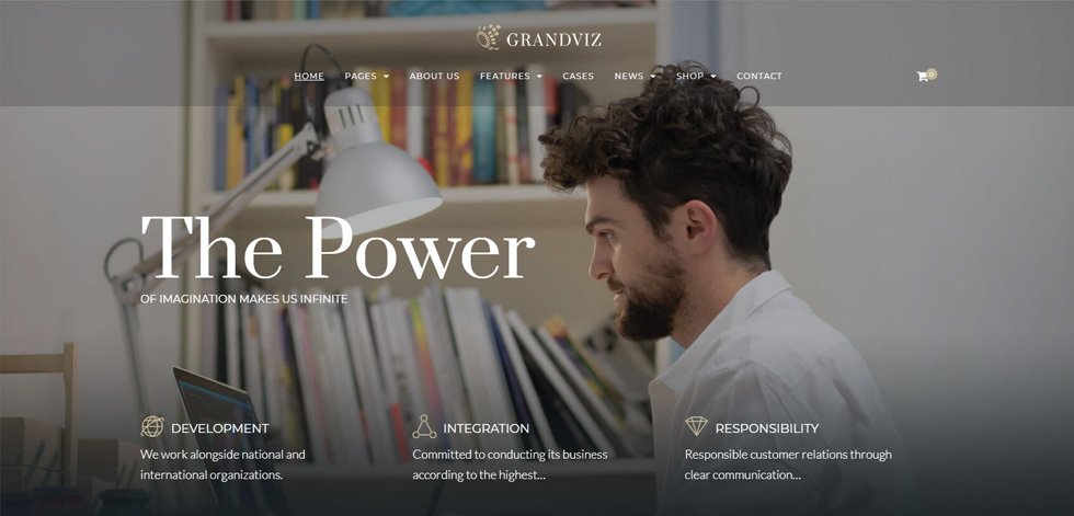 Home page