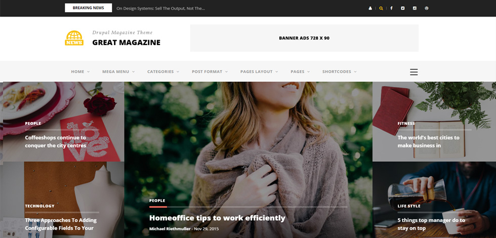 Home page