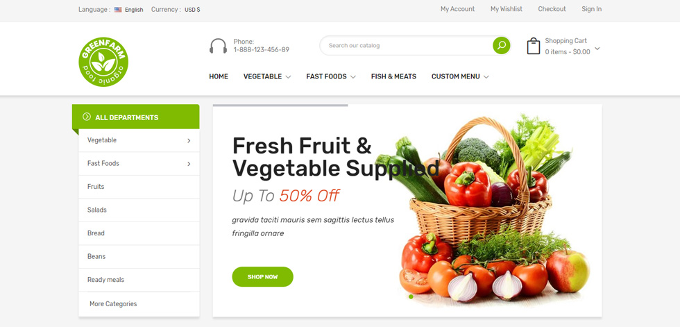 Home page
