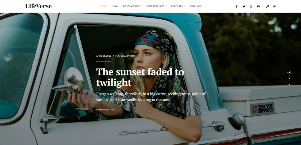 Home page