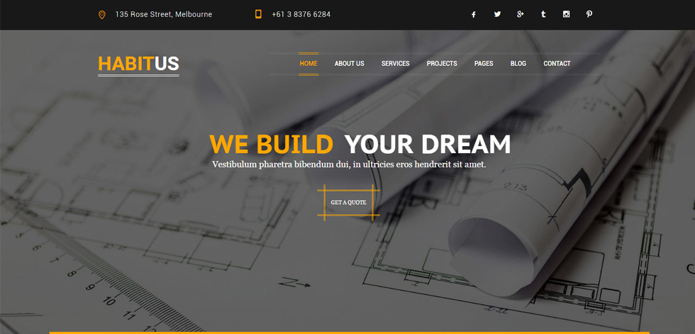 Home page