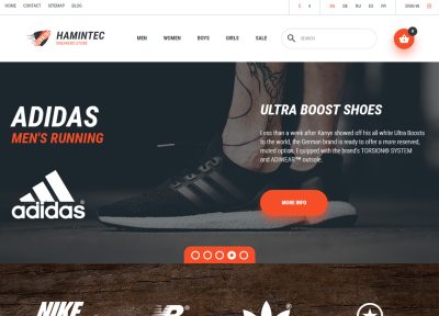 5 Best Responsive Shoes Prestashop Theme 2018