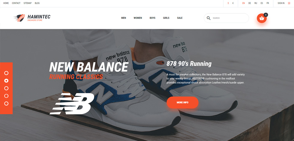 Home page