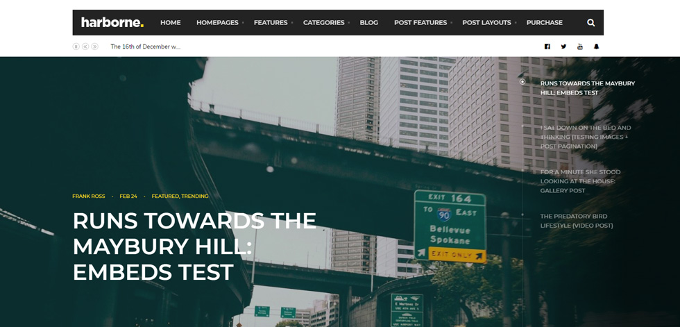 Home page