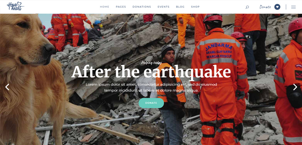 Home page