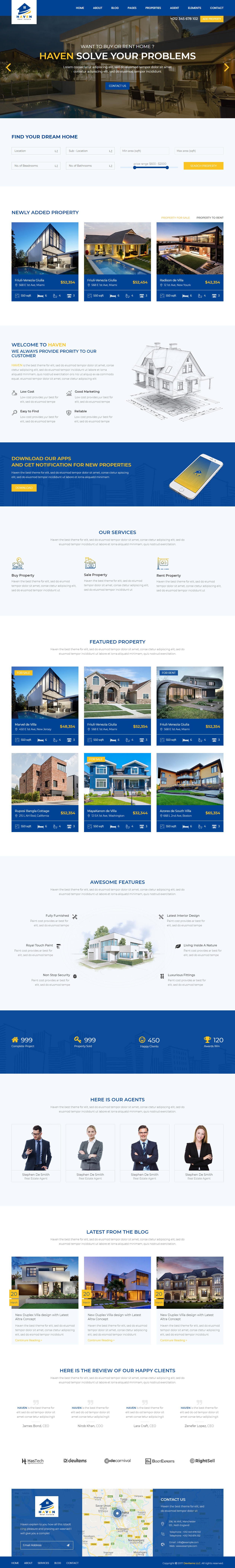 Haven Flat Design Templates