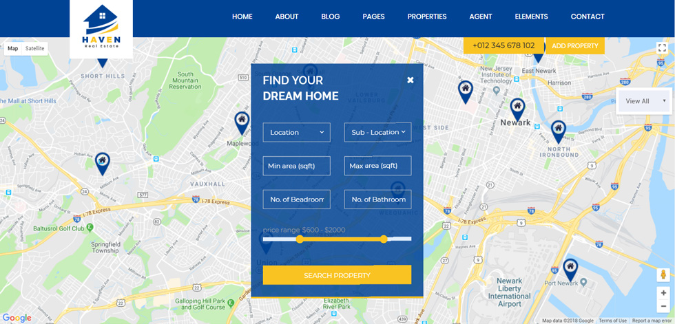 Home page
